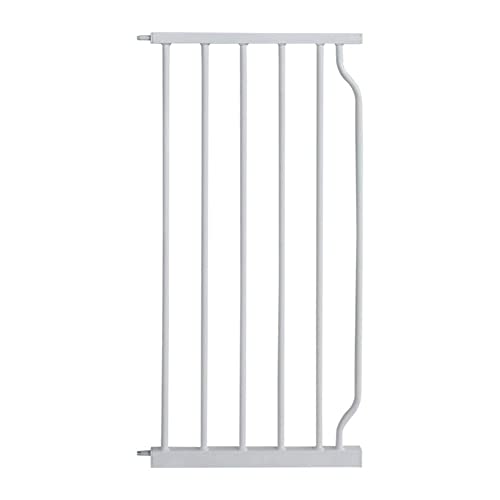flower frail Extra Wide Baby Gate 14.17in Wide Extensions Walk Through Baby Gate Pressure Mount Auto Close Child Safety Gates (White, Extension-14.17"/36cm)