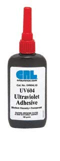 CRL UV604L10 UV604 Medium Viscosity UV/Visible Light Adhesive - 100g