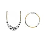 Brighton Lioness Set Necklace Bangle Bracelet Crystal