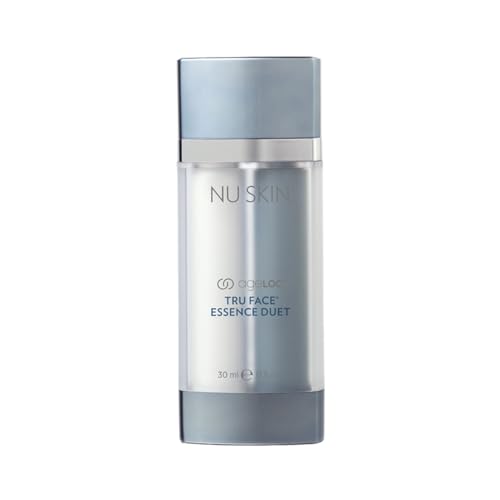NU SKIN NuSkin ageLOC Tru Face Essence Duet | Neck Firming Cream & Decollete Lifting Formula | Dual Chamber | Skin Care That Promotes Skin Firming, Contour, & Hydration | Neck & Chest Firming Cream
