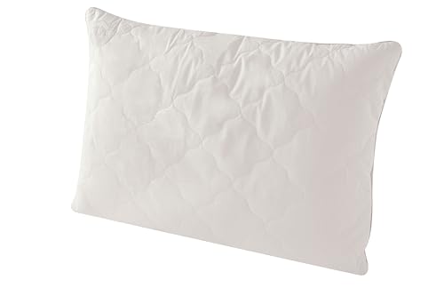 Yatas Bedding Superwashed Wool Pillow, for Back, Stomach or Side Sleepers, 20" x 36", King
