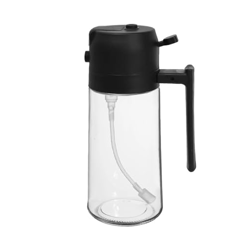 oil dispenser for kitchen Botellas De Aceite En Aerosol De Vidrio 2 En 1, Dispensador Y Pulverizador De Aceite De Oliva De 470ml, Tarros Para Hornear Para Barbacoa, Contenedor De Aceit oil dispenser(B