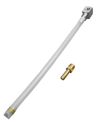 12" Marine Fuel Pickup Tube with Strainer and Brass Barb Connector for Universal Fuel Tank Replace 7-0948