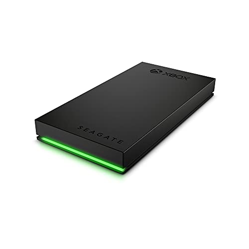 Seagate Game Drive SSD for Xbox 1TB External Solid State Drive - 3.5 Inch, USB 3.2 Gen 1, with built-in Green LED and Rescue Services (STLD1000400)
