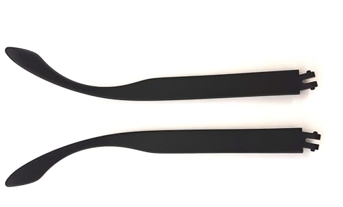 Caulo Replacement Temple Arm Legs Arms Compatible with Oakley Holbrook OO9102 OO9417 OO9244 Glass Sunglass Frames (Matte Black)