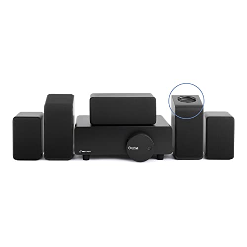 Platin Monaco 5.1.2 Home Theater System - Wireless Surround Sound System Upward Firing Speakers - THX Tuned & WiSA Certified