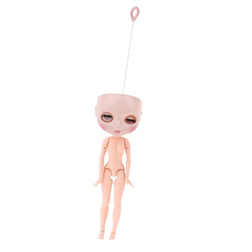 Luzhengyang Customize 1/6 RBL Neo Blythe Doll with 19-Joints Nude Body Set - for Takara & Azone - Plastic Body Part for Doll Customization