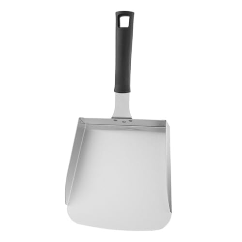 CRILSTYLEO Ergonomic Pizza Shovel Food Scoop Versatile Kitchen Tool for French Fries Fried Chicken Snacks Surface Area for Easy Transfer Serving