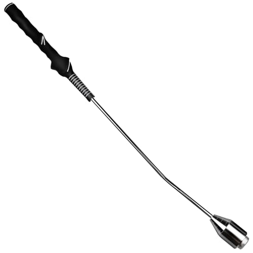 Golf Swing Trainer Aid, Golf Grip Trainer for Warm-up, Swing Tempo Training - Weighted Golf Club for Indoor Practice, Left-Handed Chipping Hitting Golf Accessories