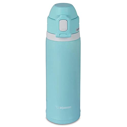 Zojirushi SD-CS50-GM Direct Drinking Water Bottle, Sports Type, Stainless Steel, Straw Bottle, 0.52L, Mint