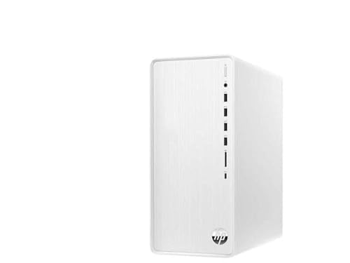 HP Pavilion TP01-3016 Home & Business Desktop, 12th Gen Intel® Core i5-12400, 12 GB DDR4 RAM, 512 GB SSD,Wi-Fi 6 + and Bluetooth® 5.2, Sleek and Compact Tower Design, No Optical Drive