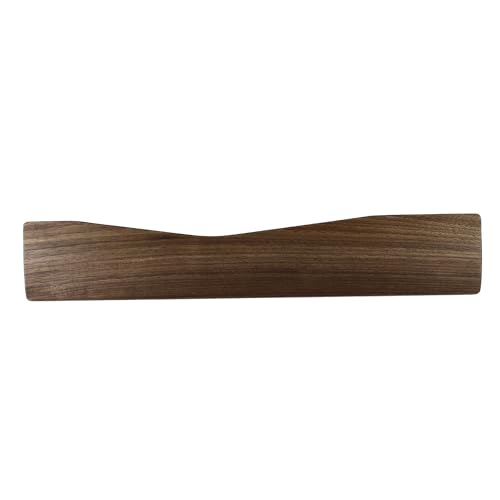 YMDK Wooden Wrist Rest Solid Wood Walnut for Keychron Q13 Pro Mechanical Keyboard