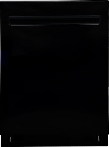 Kenmore Elite 24" Built-In Stainless Steel Tub Dishwasher with TotalFlex 3rd Rack, SmartWash, UltraWash Plus, TurboDry, MoreSpace Plus Adjustable Rack, Energy Star Certified, Black