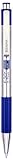 Zebra Pen F-301 Retractable Ballpoint Pen, Stainless Steel Barrel, Fine Point, 0.7mm, Blue Ink, 12-Pack