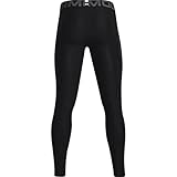 Under Armour Men's HeatGear Armour Leggings , Black (001)/Pitch Gray, Medium