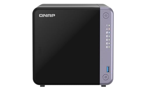 QNAP TS-432X-4G-US 4 Bay 10GbE Desktop NAS with ARM Alpine AL524 Quad-core Processor and 4 GB DDR4 RAM (Diskless)