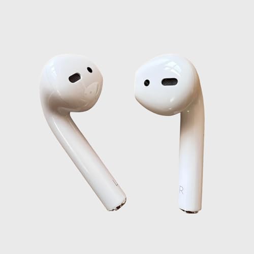 OEM Left & Right Earbuds Replacement for AirPod (1st Generation), A1722 A1523 L & R Ear Sides Only, Compatible with Original AirPods A1602 Charging Case Earpad (A Pair of Left and Right)