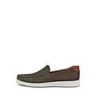 ECCO Men's S Lite Moc Summer Driving Style Loafer, Tarmac Nubuck, 10-10.5