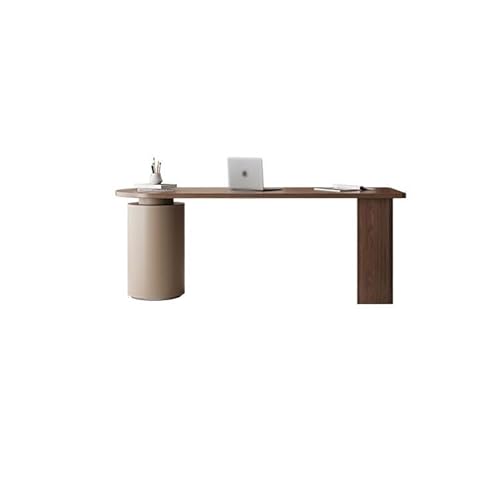 AOTPA Mesa De Escritorio para Computadora Desk Minimalist Study Modern Writing Desk Home Bedroom Solid Wood Office Computer Desk Boss Work Desk Study Desk for Bedroom(180 * 70 * 75cm)
