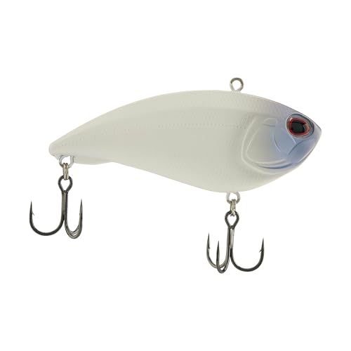 Berkley Jack Fishing Hard Bait, Blue Frost, Size 8, 3.1 in, Sharp Knife Blade Design Creates Super Fast Fall, Equipped with Fusion 19 Hooks, Dual Flash-Point Enhances Side Flash