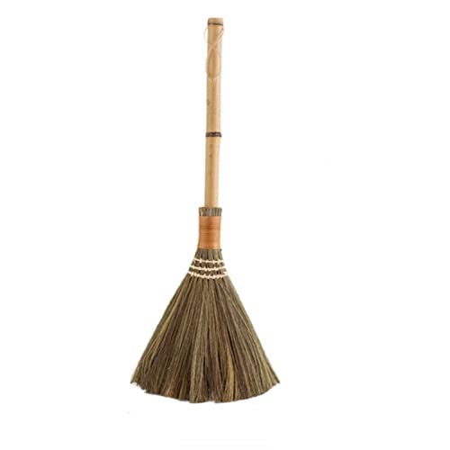 DDGURDH Household Hand Brooms Household Bamboo Large Broom Dustpan Soft Hair Sweep Hair Artifact Hand Broom Wood Floor Sweep Broom Cleaning Tools