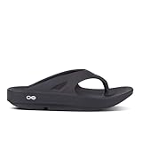 OOFOS OOriginal Recovery Sandal, Black - Women’s Size 12, Men’s Size 10