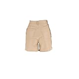 NANUSHKA Women's Pockets Shorts, Butter, L