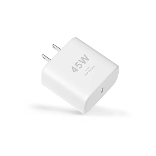 Samsung S25 Edge Super Fast Charger,Samsung Charger Fast Charging Block,45W USB C Type C Wall Charger Power Adapter Wall Plug for Samsung Galaxy S25Ultra/S24/S23/S22/A16/A55/Z Fold 6/Flip 6,Tab S10/S9