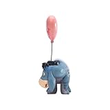 Enesco Disney Traditions Collection by Jim Shore Winnie The Pooh Eeyore with Heart Balloon Figurine- Resin Hand Crafted Painted Collectible Disney Figurines Decorative Home Decor Statue, 7.9 Inch