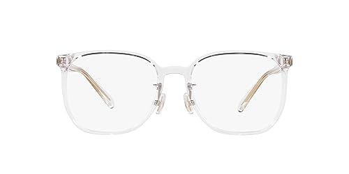 Coach HC6215D Prescription Eyewear Frames, Transparent Clear/Demo Lens, 56 mm