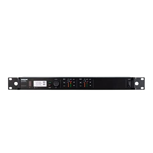 Shure ULXD4D Dual-Channel Digital Wireless Rackmount Receiver - G50: 470-534MHz