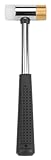 Wheeler 1" Nylon and Brass Hammer with Dual Heads for Gunsmithing