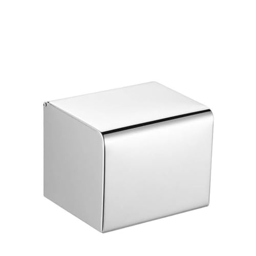 JFKTYHJM Tissue Box Stainless Steel Bathroom Suction Paper Box Household Hotel Roll Paper Holder Paper Rack