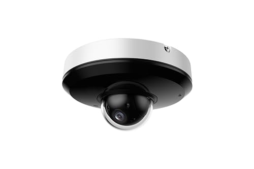 EmpireTech Mini PTZ IP Camera Smart 4MP 1/2.8” CMOS 4X Optical Zoom Starlight IR WDR AI 2.8mm–12mm Lens,Built-in Mic,Face Detection,Perimeter Protection,Support PoE,IP66 Weatherproof, PTZ1A4M-4X S2