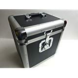 12" or Lp Record Box Euro Style Case Holds up to 60 Vinyl Records