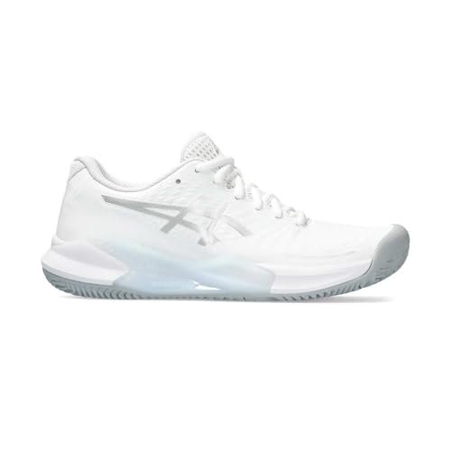 ASICS Women's Sneaker, White Pure Silver, 8