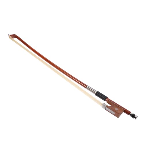 BIUDECO Violin Bow Replacement Red Sandalwood Bow with Horsehair Accessory for Students and Professionals Fiddlestick Musical Instrument Bow
