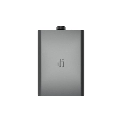 iFi Hip-dac 3 Portable USB DAC Headphone Amplifier (Black Stealth)