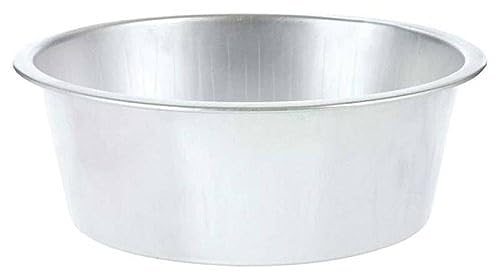 HAROLD IMPORT Round Dish Pan Wash Tub, Aluminum