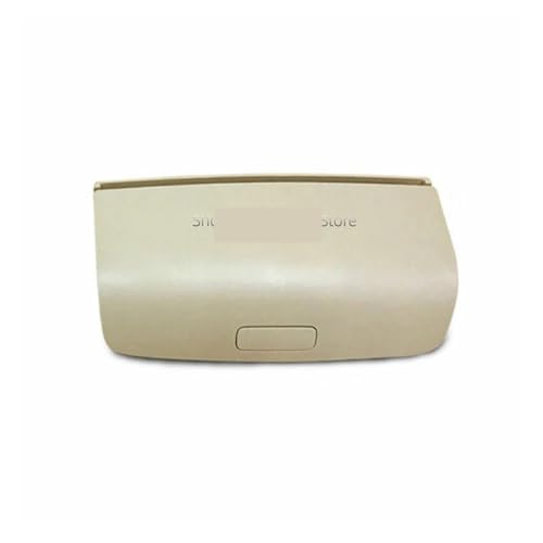 Car Glasses Case Car Sunglasses Storage Box Sun Glasses Case Holder 1K0 868 837 Fit For VW Fit For Tiguan, Fit For Golf Fit For Passat(Beige)