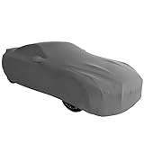 Star Cover Indoor car Cover Compatible with Nissan GT-R R35 Gray with Mirror Pockets Bespoke Tailor Made