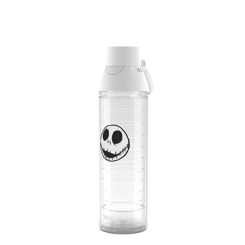 Tervis Disney Nightmare Before Christmas Jack Made in USA Double Walled Insulated Tumbler Travel Cup Keeps Drinks Cold & Hot, 24oz Venture Lite Water Bottle, Classic