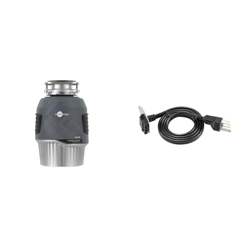 InSinkErator EVOLUTION 1HP 1 HP & Garbage Disposal EZ Connect 3-Foot Power Cord for EZ Connect Power and Advanced Series Continuous Feed Food Waste Disposer Models, CRD-EZ