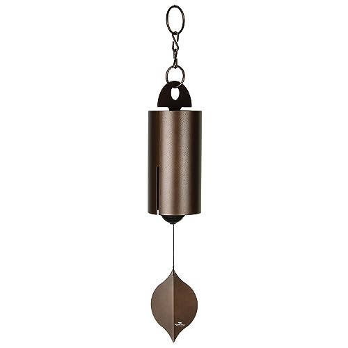 Woodstock Wind Chimes Heroic Windbell Wind Chimes for Outside, 40" Copper Large Windchime for Outdoor Garden, Patio, Porch Wind Bell, Deep Tone Sound