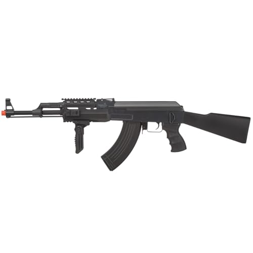 Lancer Tactical Gen 2 AK47 RIS AEG Airsoft Rifle, Battery and Charged Included (IU-AK47M-G2)