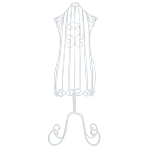 Mipcase Dog Cloth Hanger Metal Dog Dress Mannequin Display Rack Mini Shirt Hangers for Pet Clothes