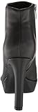 Nine West Women's Glowup Ankle Boot, Black Leather, 7.5