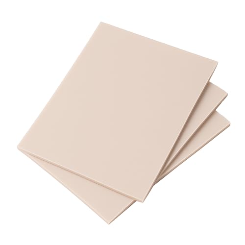 Reelskin Premium Quality A4 (Pack of 3) (11.5" x 8.5") Tattoo Practice Skin, Double-Sided Silicone Sheets, 2.5MM thick, Realistic Texture for Tattooing - Ideal for Beginners and Professionals