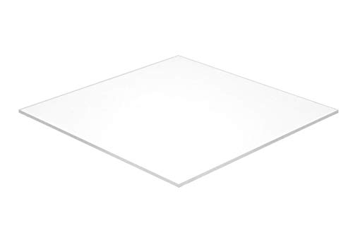 Falken Design PVC Foam Board Sheet, White, 12" x 18" x 1/4"