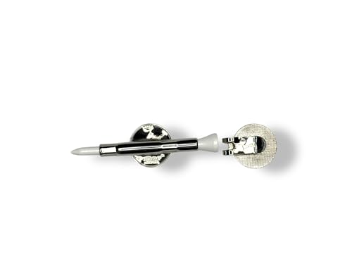 The Tee Clip Mini: USA Made | Magnetic Golf Tee Holder | Single Barrel for 1 Tee, Ball Marker, Putting Alignment Tool, Divot Fixer | 4 in 1 Golf Tool